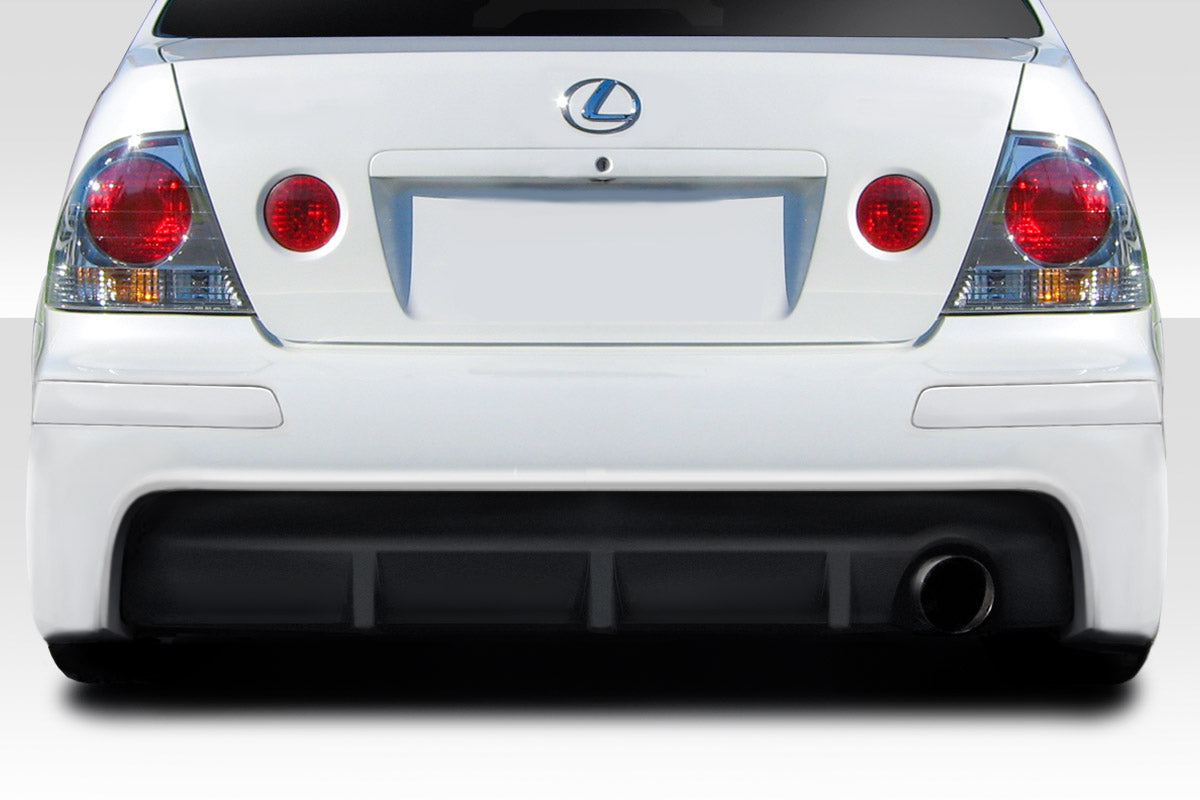 Extreme Dimensions Duraflex H Spec Rear Lip Add On Spoiler Compatible With 2000-2005 Lexus IS - 1 Piece - 115859