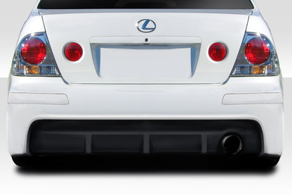 Extreme Dimensions Duraflex H Spec Rear Lip Add On Spoiler Compatible With 2000-2005 Lexus IS - 1 Piece - 115859