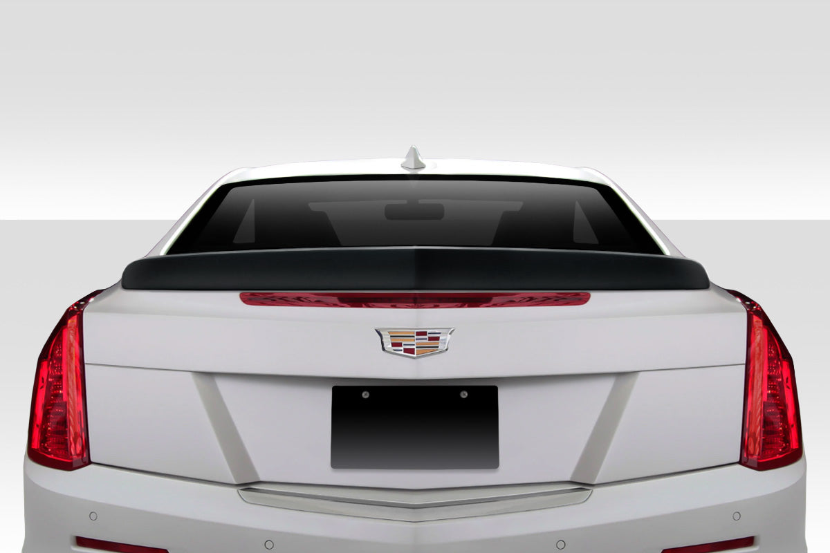 Extreme Dimensions Duraflex V Look Wing Spoiler Compatible With 2012-2019 Cadillac ATS - 1 Piece - 115877