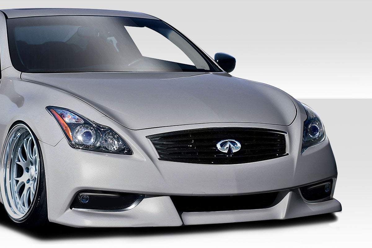 Couture IPL Look Front Bumper Cover Compatible With 2008-2015 Infiniti G Coupe - 1 Piece - 115882
