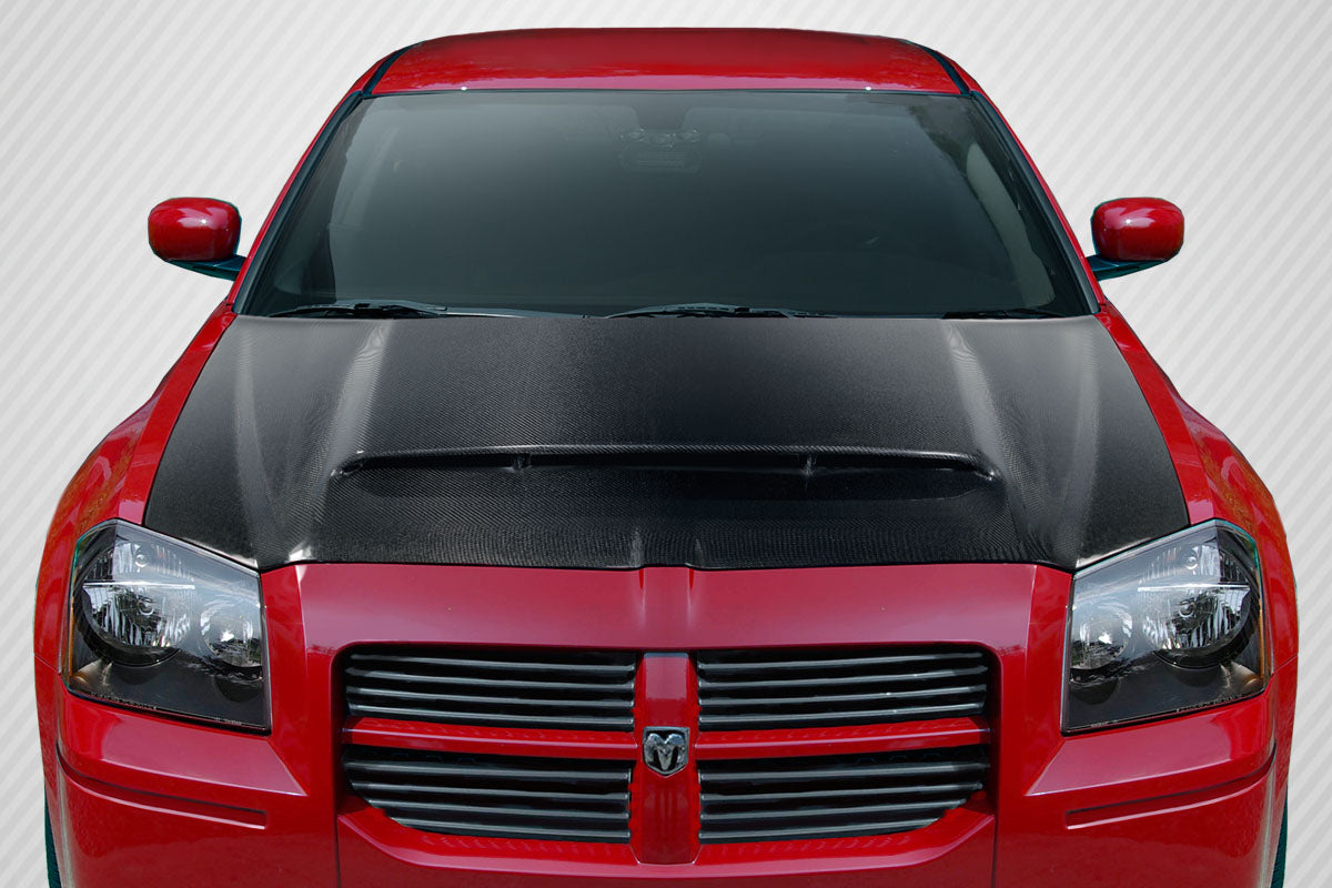 Carbon Creations Demon Look Hood Compatible With 2005-2007 Dodge Magnum - 1 Piece - 115884