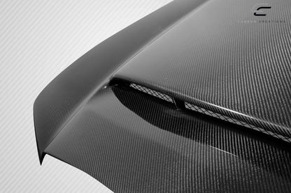 Carbon Creations Demon Look Hood Compatible With 2011-2014 Dodge Charger - 1 Piece - 115886