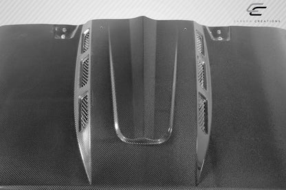 Carbon Creations Avenger Hood Compatible With 2007-2018 Jeep Wrangler JK - 1 Piece - 115894