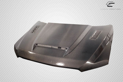 Carbon Creations CVX Hood Compatible With 2015-2020 Ford F-150 - 1 Piece - 115896