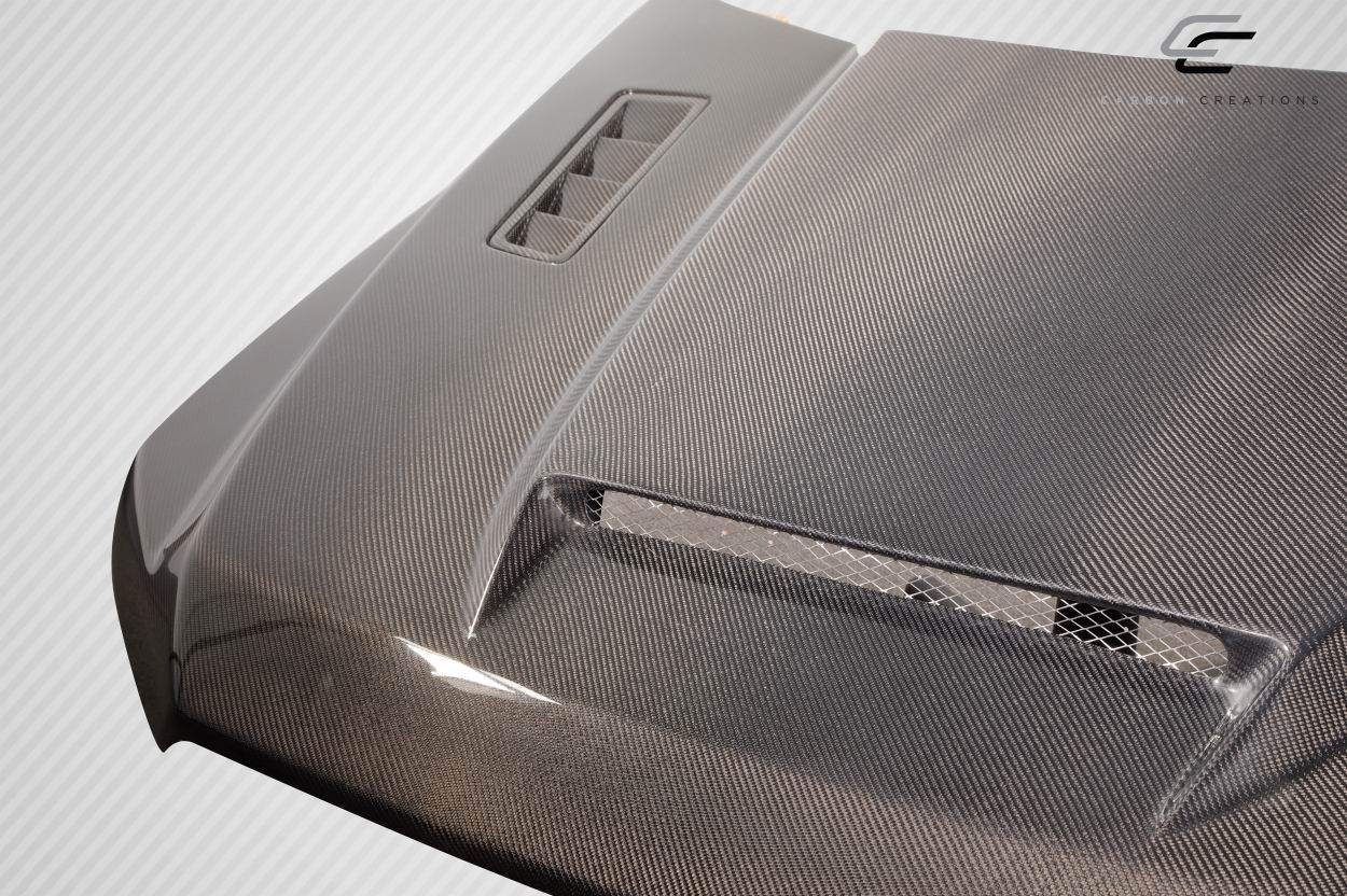 Carbon Creations CVX Hood Compatible With 2015-2020 Ford F-150 - 1 Piece - 115896