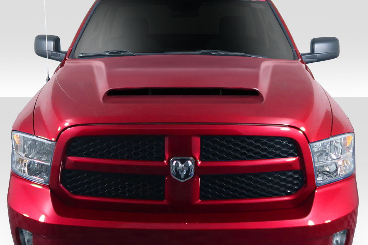 Extreme Dimensions Duraflex Demon Look Hood Compatible With 2009-2018 Dodge Ram - 1 Piece - 115899