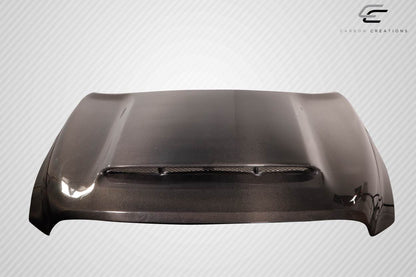 Carbon Creations Demon Look Hood Compatible With 2009-2018 Dodge Ram - 1 Piece - 115900