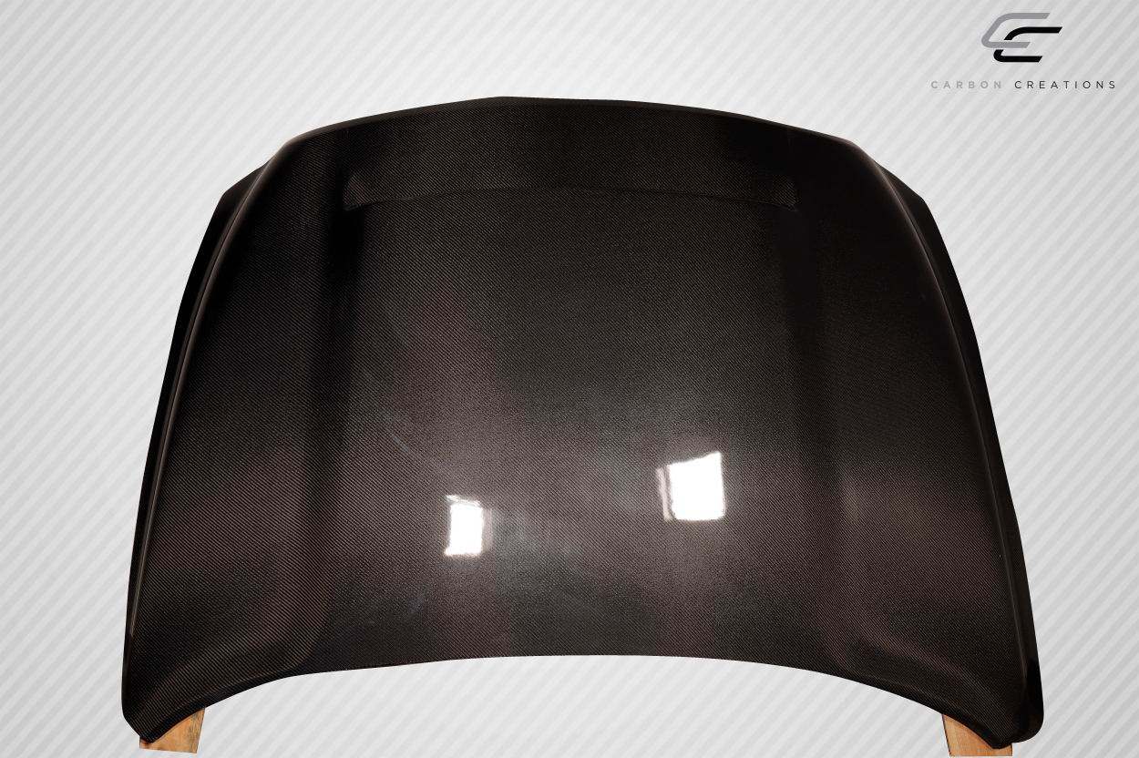 Carbon Creations Demon Look Hood Compatible With 2009-2018 Dodge Ram - 1 Piece - 115900