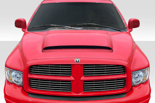 Extreme Dimensions Duraflex Demon Look Hood Compatible With 2002-2008 Dodge Ram - 1 Piece - 115901