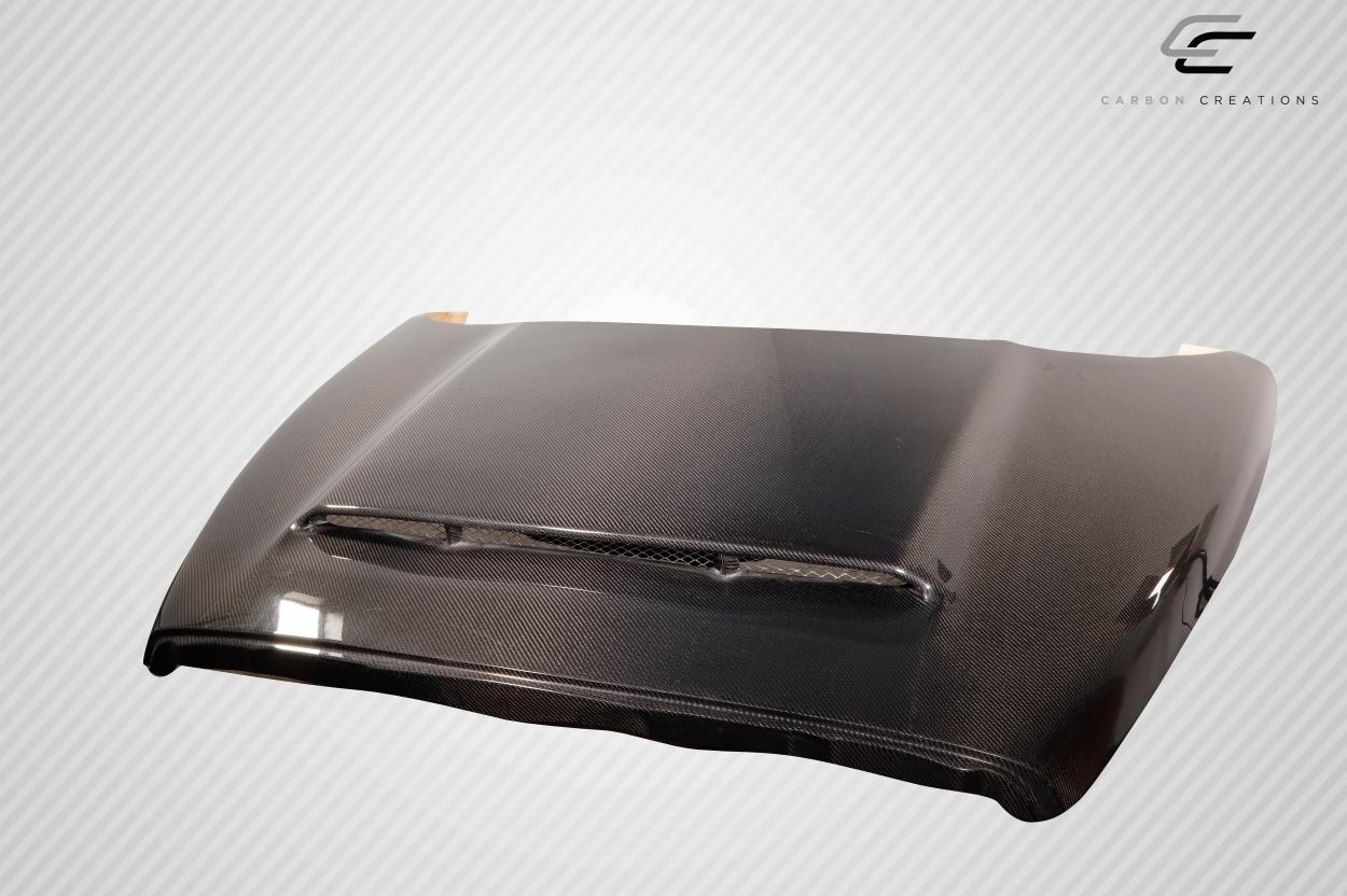 Carbon Creations Demon Look Hood Compatible With 2002-2008 Dodge Ram - 1 Piece - 115902