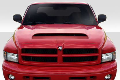 Extreme Dimensions Duraflex Demon Look Hood Compatible With 1994-2001 Dodge Ram - 1 Piece - 115903