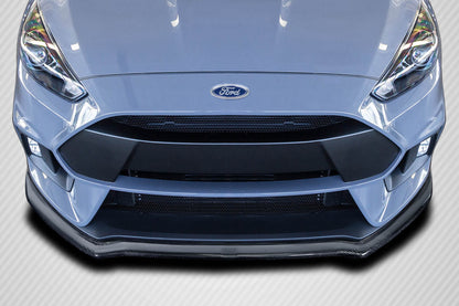 Carbon Creations Max Front Lip Spoiler Compatible With 2016-2018 Ford Focus - 1 Piece - 115908