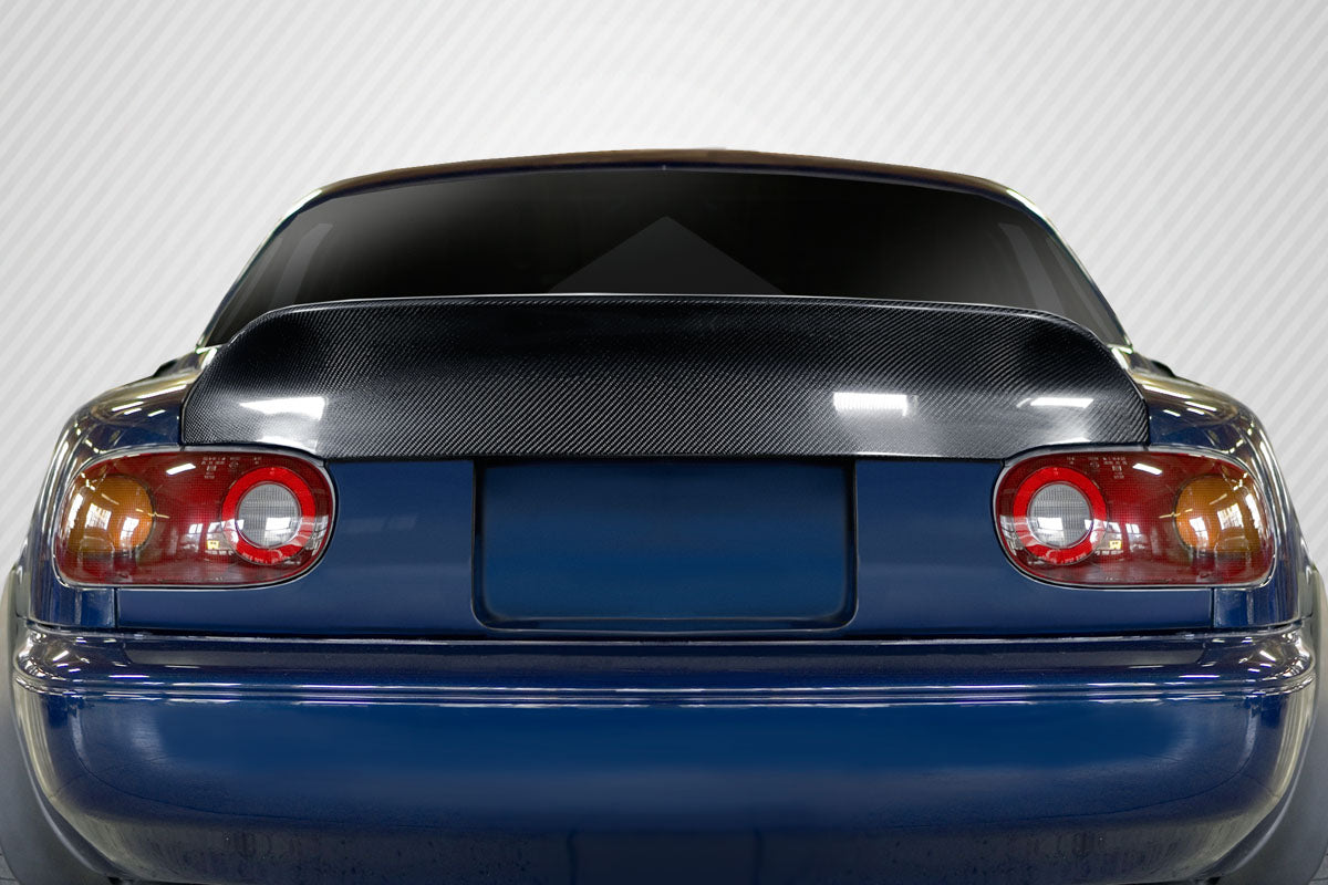Carbon Creations Ducktail Trunk Compatible With 1990-1997 Mazda Miata - 1 Piece - 115914