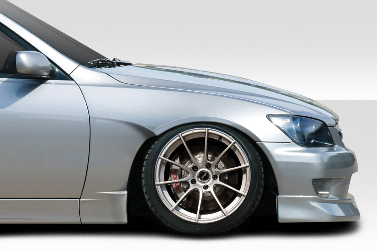 Extreme Dimensions Duraflex RBS V2 Front Fenders Flare Compatible With 2000-2005 Lexus IS - 2 Piece - 115952