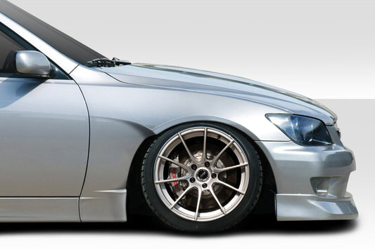 Extreme Dimensions Duraflex RBS V2 Front Fenders Flare Compatible With 2000-2005 Lexus IS - 2 Piece - 115952
