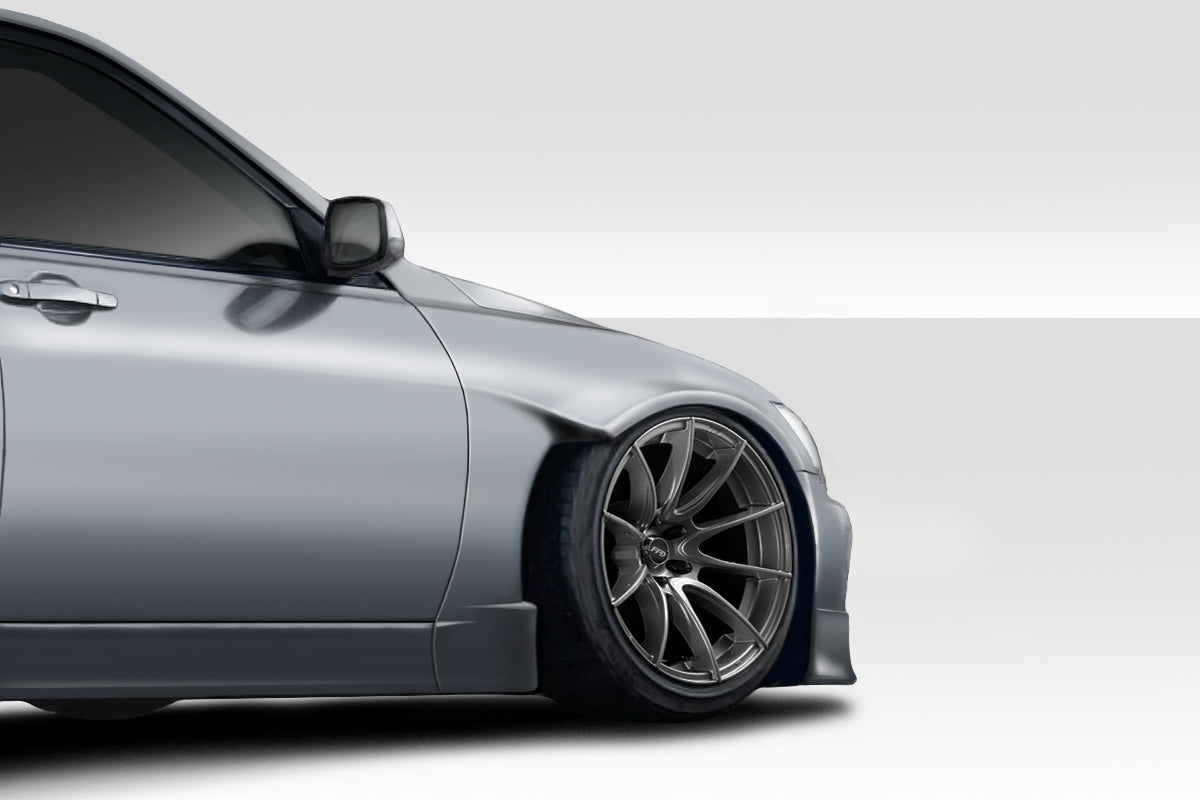 Extreme Dimensions Duraflex RBS V2 Front Fenders Flare Compatible With 2000-2005 Lexus IS - 2 Piece - 115952