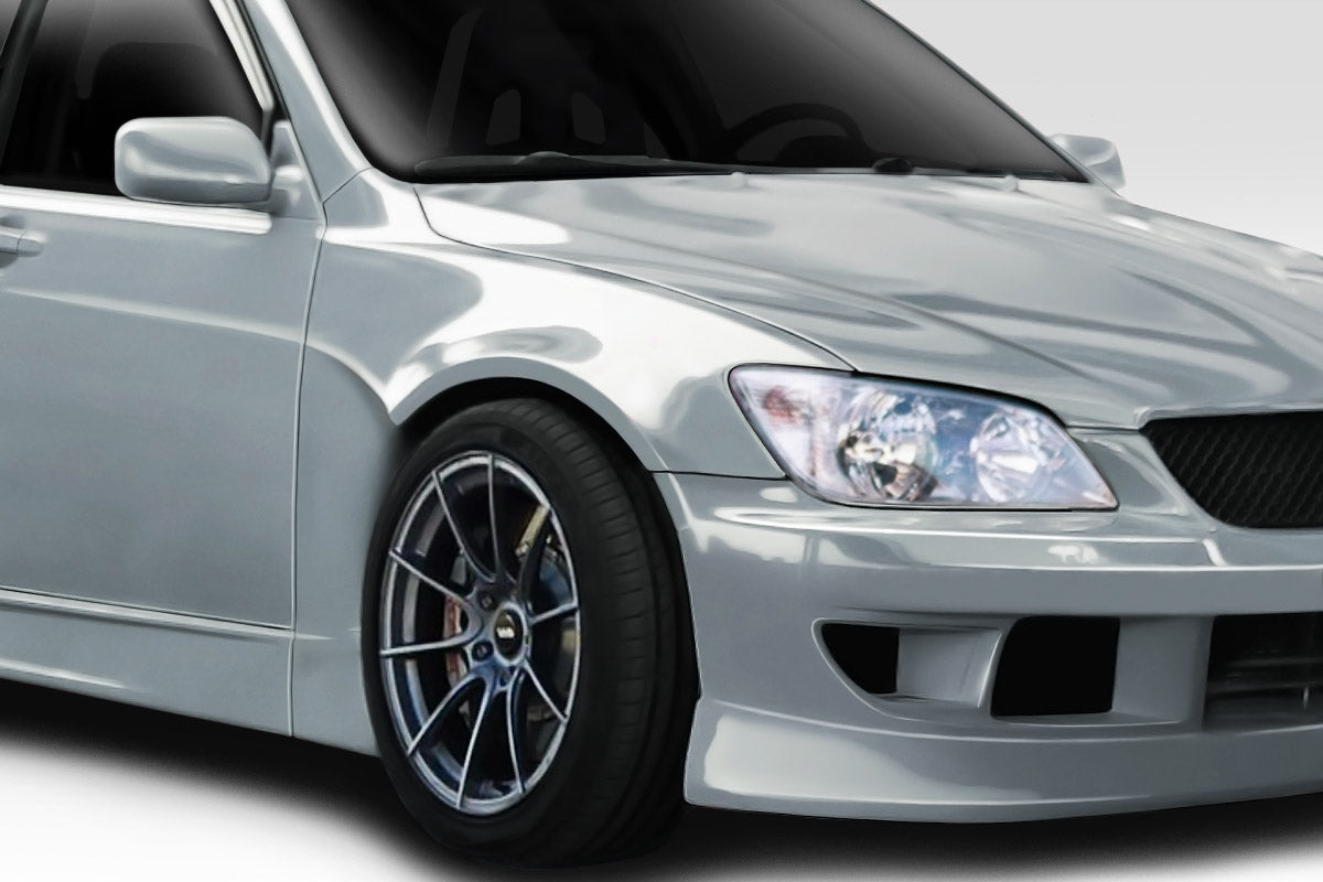 Extreme Dimensions Duraflex RBS V2 Front Fenders Flare Compatible With 2000-2005 Lexus IS - 2 Piece - 115952