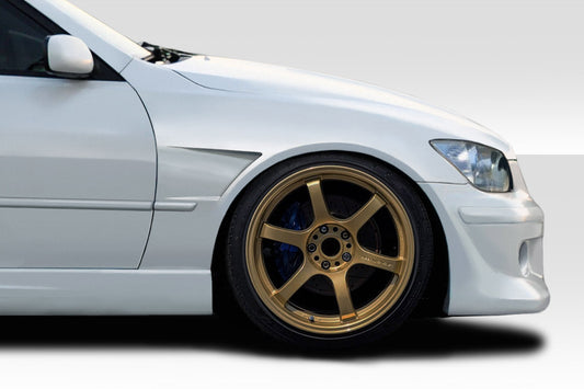 Extreme Dimensions Duraflex V Speed Front Fenders Compatible With 2000-2005 Lexus IS - 2 Piece - 115954