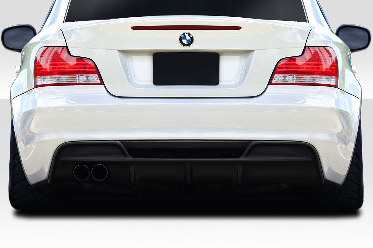 Extreme Dimensions Duraflex R1 Rear Lip Add On Spoiler Compatible With 2008-2013 BMW 1 Series - 1 Piece - 115957