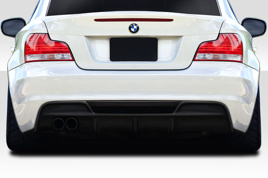 Extreme Dimensions Duraflex R1 Rear Lip Add On Spoiler Compatible With 2008-2013 BMW 1 Series - 1 Piece - 115957
