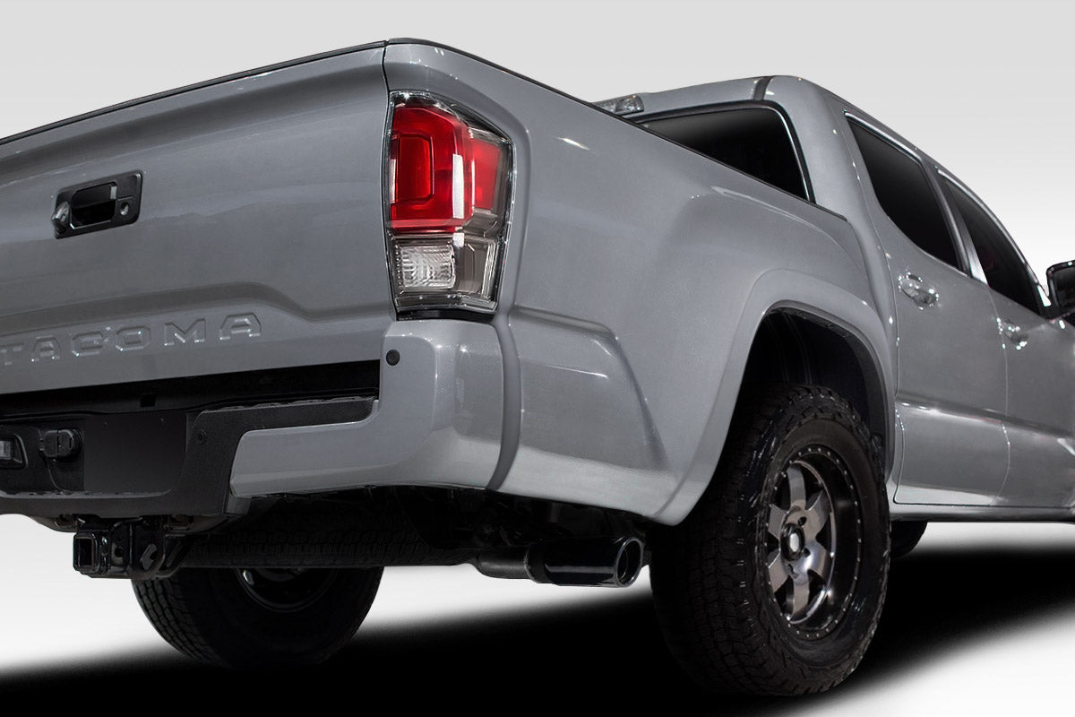 Extreme Dimensions Duraflex 4.5" Bulge Bed Sides Fender Flares Compatible With 2016-2023 Toyota Tacoma Long bed - 2 Piece - 115958