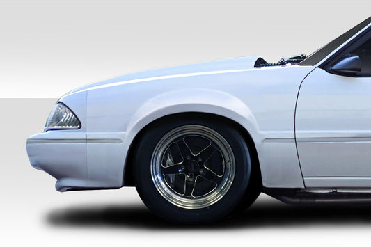 Extreme Dimensions Duraflex C Tech 2" Wide Body Front Fenders Flares Compatible With 1979-1993 Ford Mustang - 2 Piece - 115960