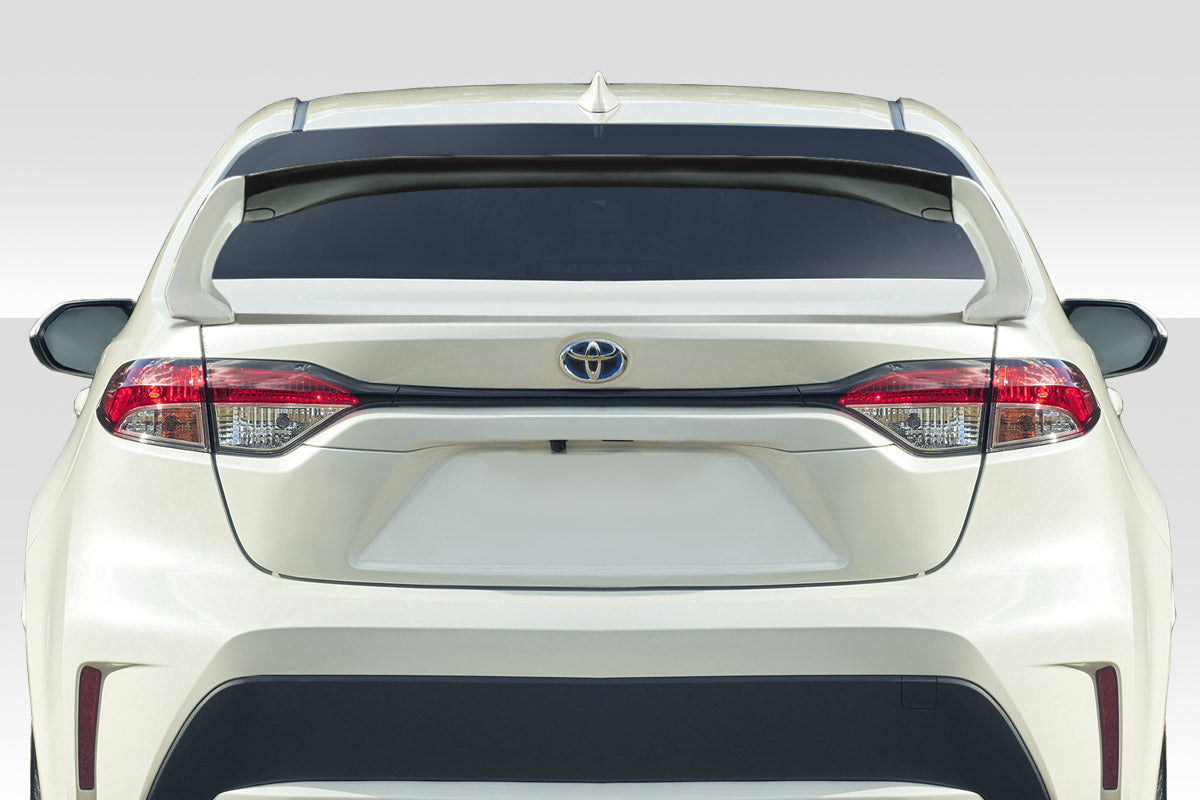 Extreme Dimensions Duraflex RR Rear Wing Spoiler Compatible With 2020-2023 Toyota Corolla Sedan - 1 Piece - 115962