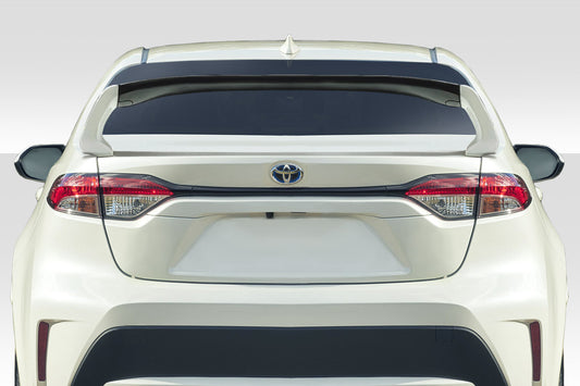 Extreme Dimensions Duraflex RR Rear Wing Spoiler Compatible With 2020-2023 Toyota Corolla Sedan - 1 Piece - 115962
