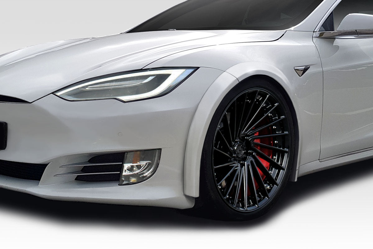 Extreme Dimensions Duraflex RVS Front Fenders Flares Compatible With 2012-2023 Model S - 4 Piece - 115967