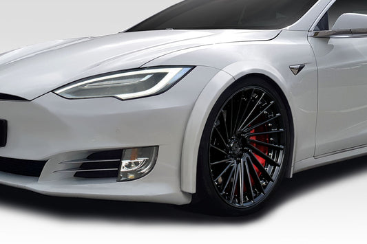Extreme Dimensions Duraflex RVS Front Fenders Flares Compatible With 2012-2023 Model S - 4 Piece - 115967