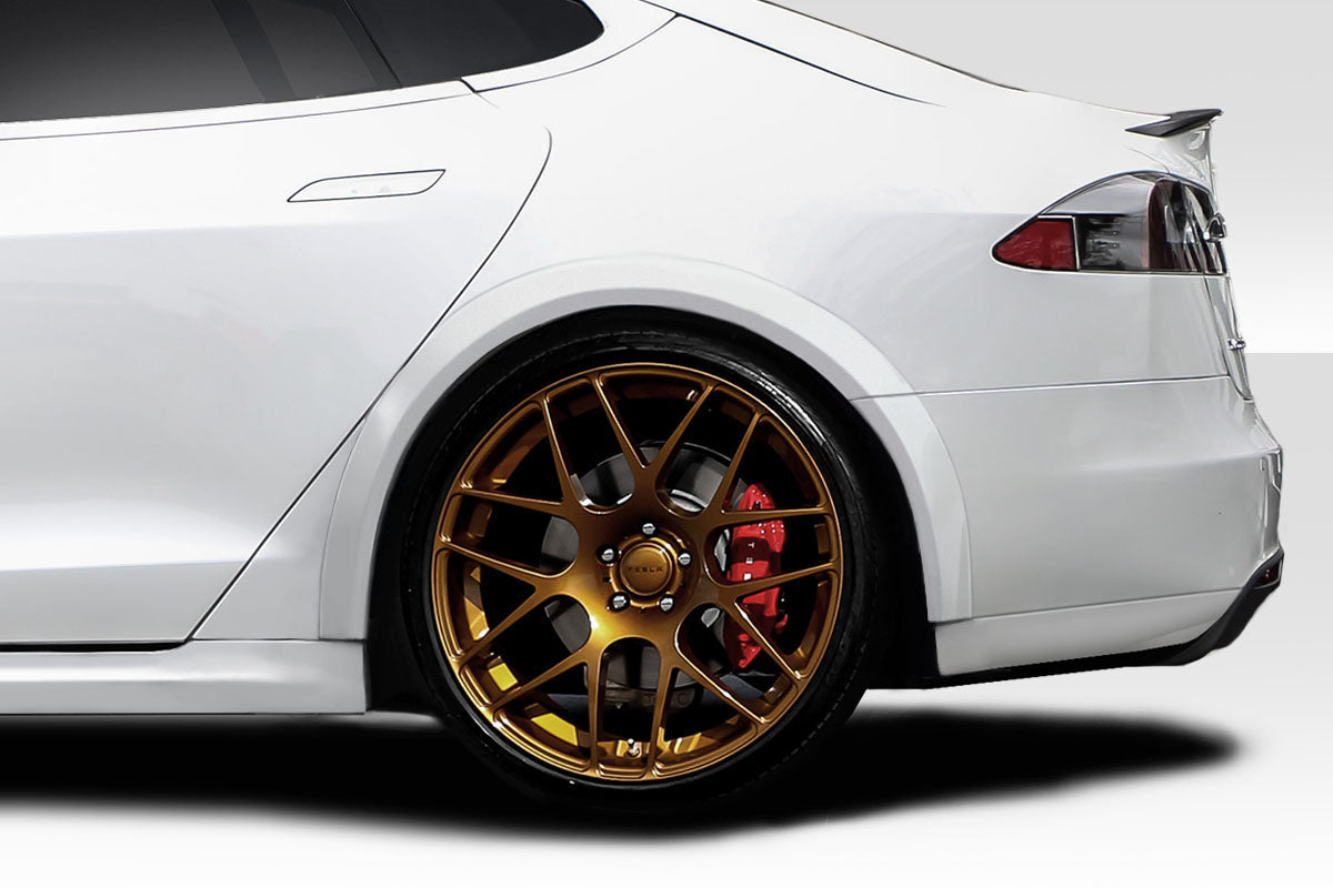 Extreme Dimensions Duraflex RVS Rear Fender Flares Compatible With 2012-2023 Model S - 4 Piece - 115968