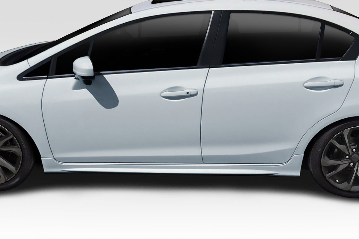 Extreme Dimensions Duraflex Type M Side Skirts Compatible With 2012-2015 Honda Civic - 2 Piece - 115973
