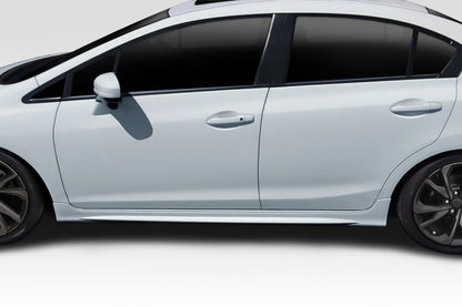 Extreme Dimensions Duraflex Type M Side Skirts Compatible With 2012-2015 Honda Civic - 2 Piece - 115973