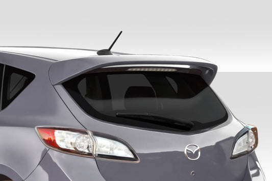 Extreme Dimensions Duraflex Turbo Look Wing Spoiler Compatible With 2010-2013 Mazda 3 - 1 Piece - 115974