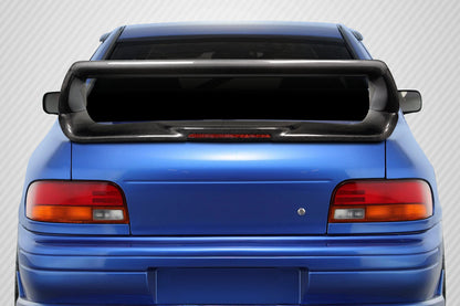 Carbon Creations STI Version 6 Wing Spoiler Compatible With 1993-2001 Subaru Impreza - 1 Piece - 115985