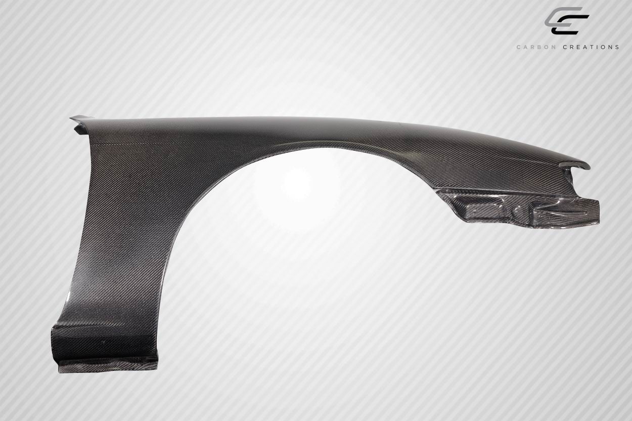 Carbon Creations Kouki OEM Look Fender Compatible With 1997-1998 Nissan 240SX - 2 Piece - 115986