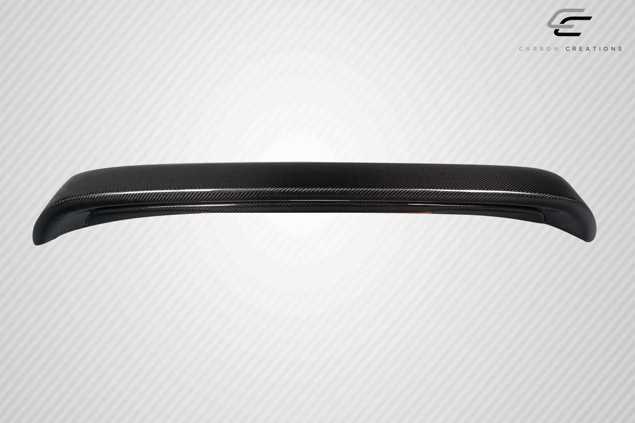 Carbon Creations Turbo Look Wing Spoiler Compatible With 2010-2013 Mazda Mazda 3 - 1 Piece - 115989