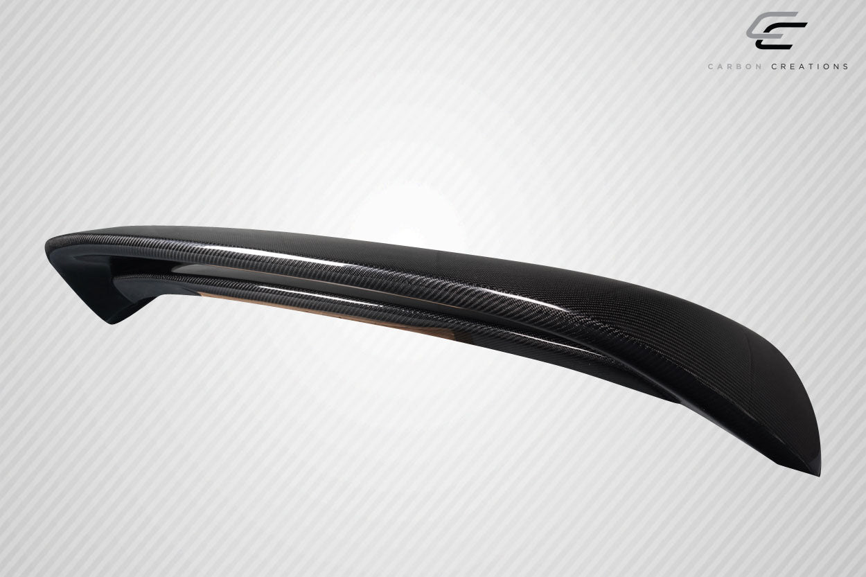 Carbon Creations Turbo Look Wing Spoiler Compatible With 2010-2013 Mazda Mazda 3 - 1 Piece - 115989