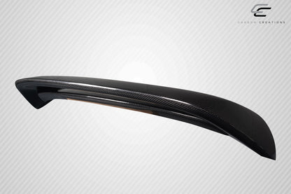 Carbon Creations Turbo Look Wing Spoiler Compatible With 2010-2013 Mazda Mazda 3 - 1 Piece - 115989