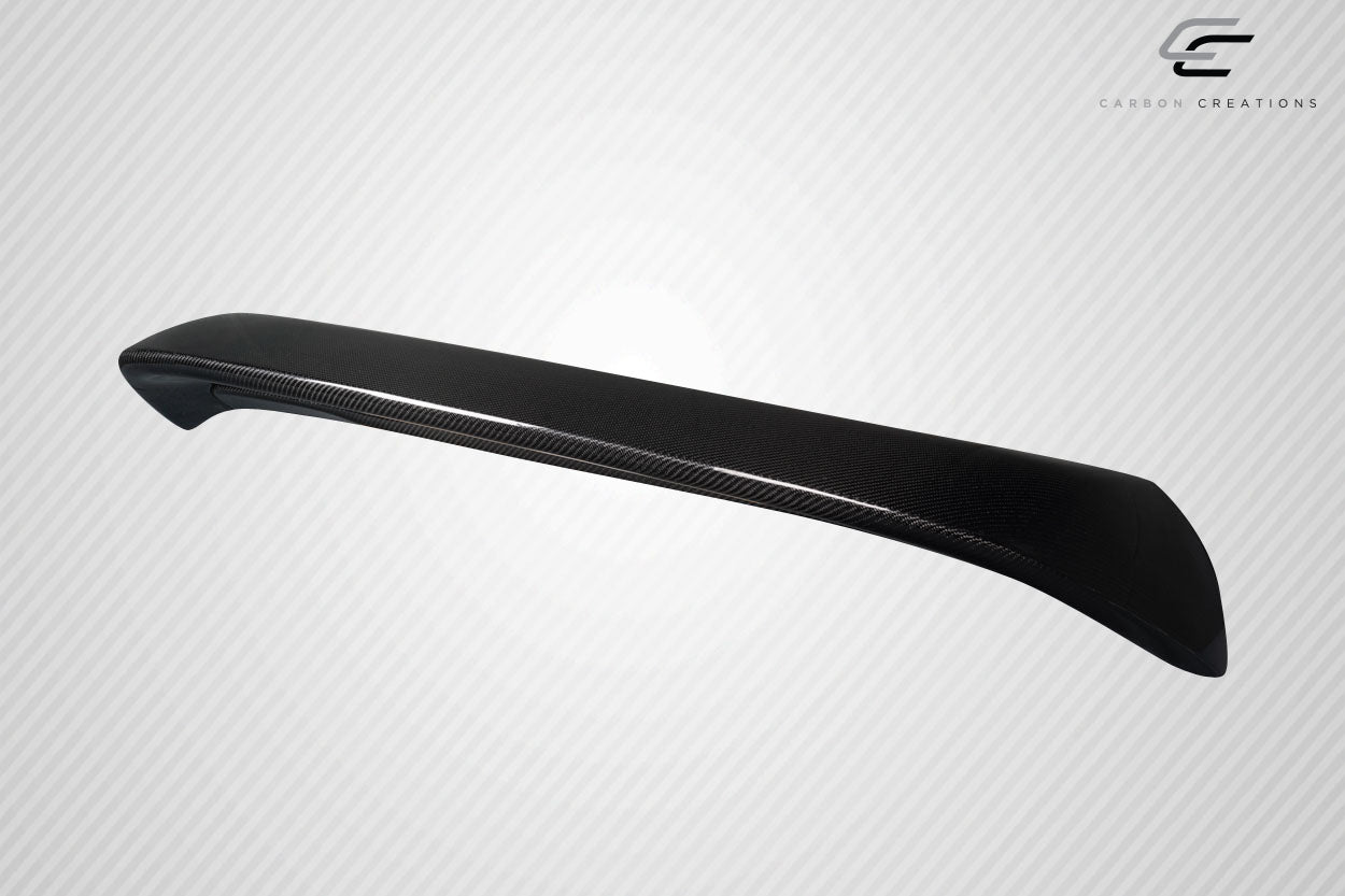 Carbon Creations Turbo Look Wing Spoiler Compatible With 2010-2013 Mazda Mazda 3 - 1 Piece - 115989