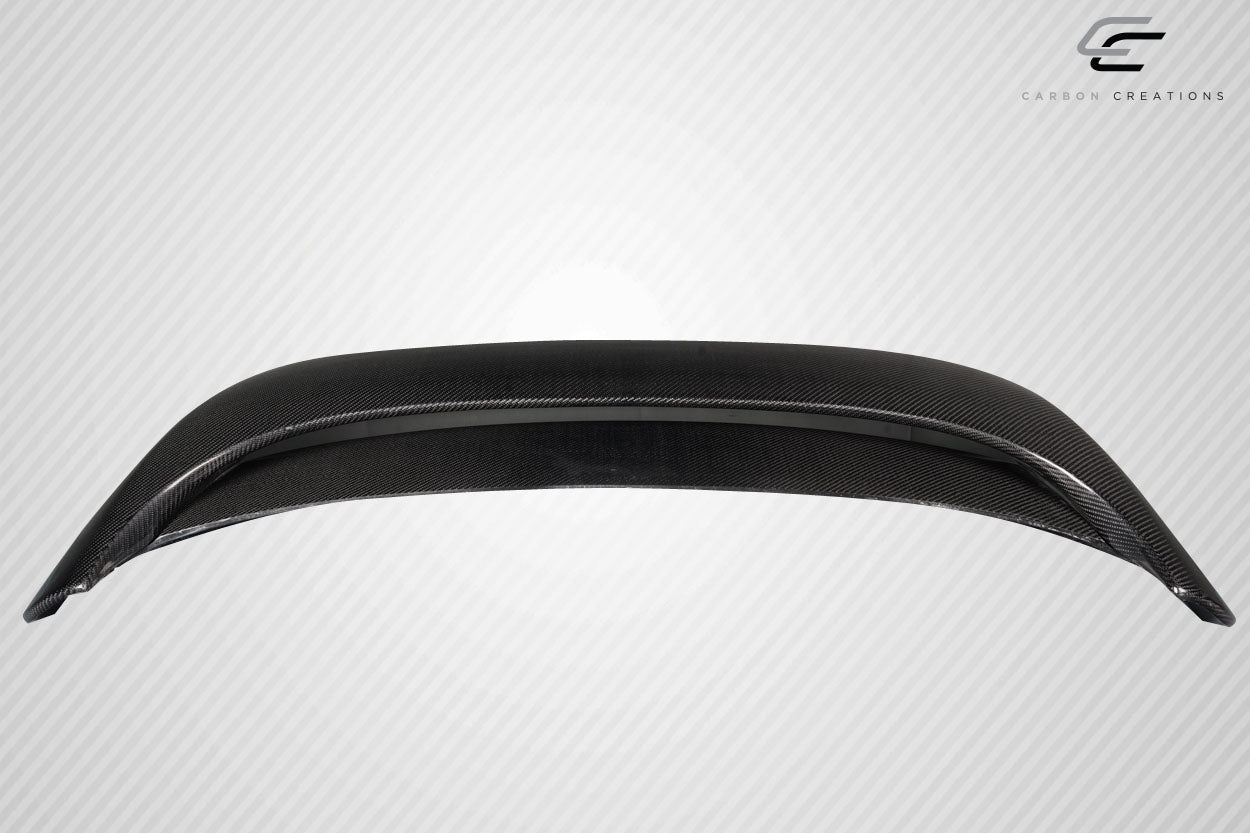 Carbon Creations Turbo Look Wing Spoiler Compatible With 2010-2013 Mazda Mazda 3 - 1 Piece - 115989