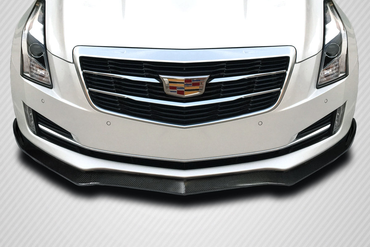 Carbon Creations EBS Front Lip Spoiler Compatible With 2012-2019 Cadillac ATS - 1 Piece - 115992