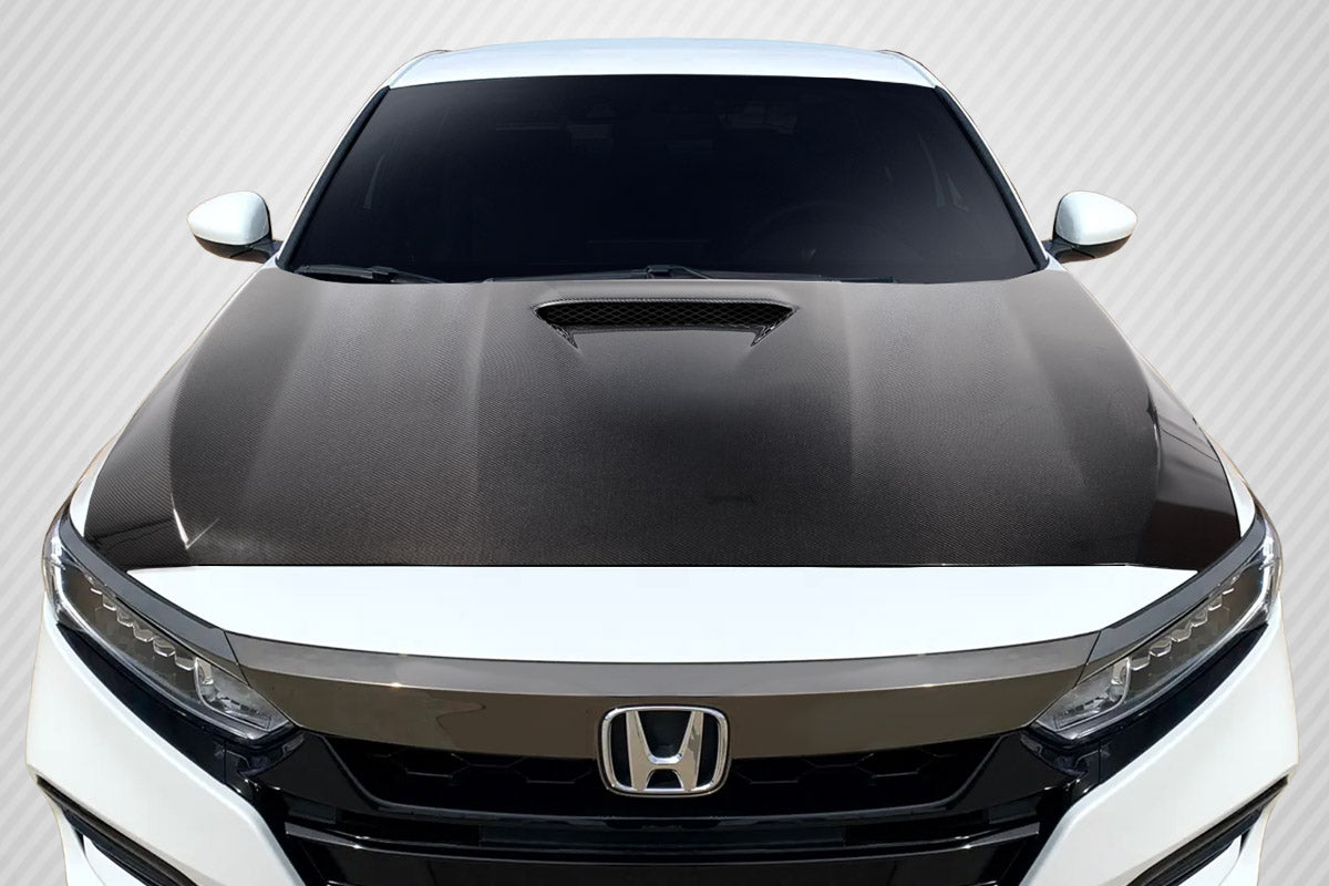 Carbon Creations Type R Look Hood Compatible With 2018-2022 Honda Accord - 1 Piece - 115993