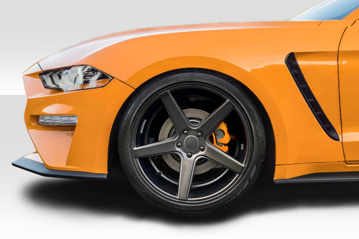 Extreme Dimensions Duraflex GT500 Wide Body Front Fenders Compatible With 2018-2023 Ford Mustang - 2 Piece - 115999