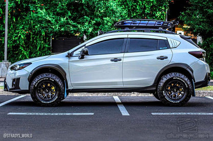 Extreme Dimensions Duraflex Fennec Outdoors Edition V1 Window Scoops Compatible With 2018-2023 Subaru Crosstrek - 2 Piece - 116000