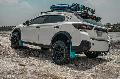 Extreme Dimensions Duraflex Fennec Outdoors Edition V1 Window Scoops Compatible With 2018-2023 Subaru Crosstrek - 2 Piece - 116000