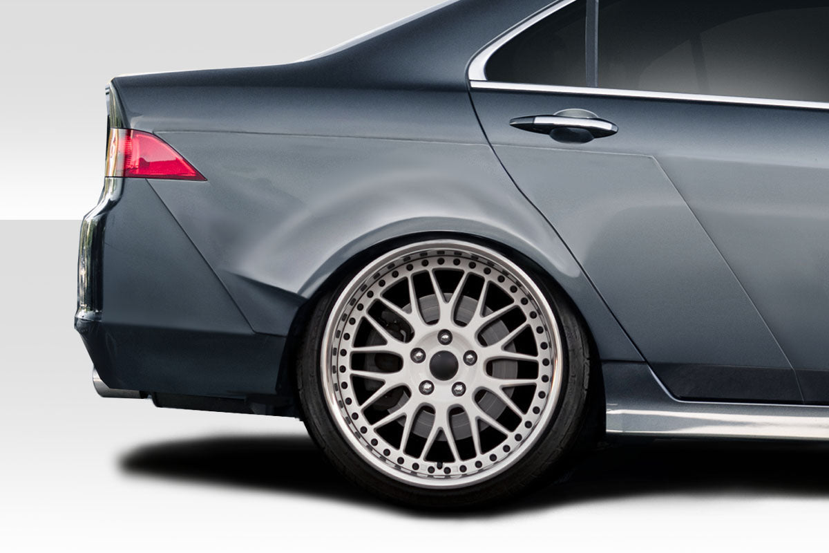 Extreme Dimensions Duraflex Circuit Rear Fender Flares Compatible With 2004-2008 Acura TSX - 4 Piece - 116004