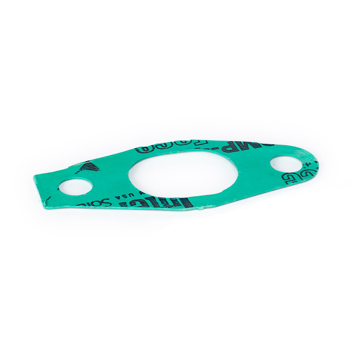 Turbocharger Oil Drain Line Gasket - Oval Lower Between Pipe & Block (GM 97208191) ppepower