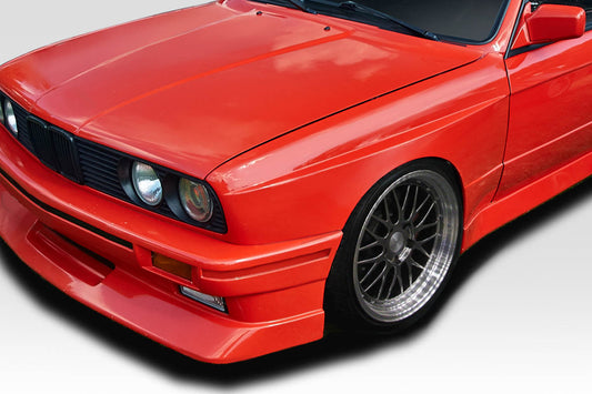 Extreme Dimensions Duraflex M3 Look Wide Body Front Fenders Compatible With 1984-1991 BMW 3 Series - 2 Piece - 116007