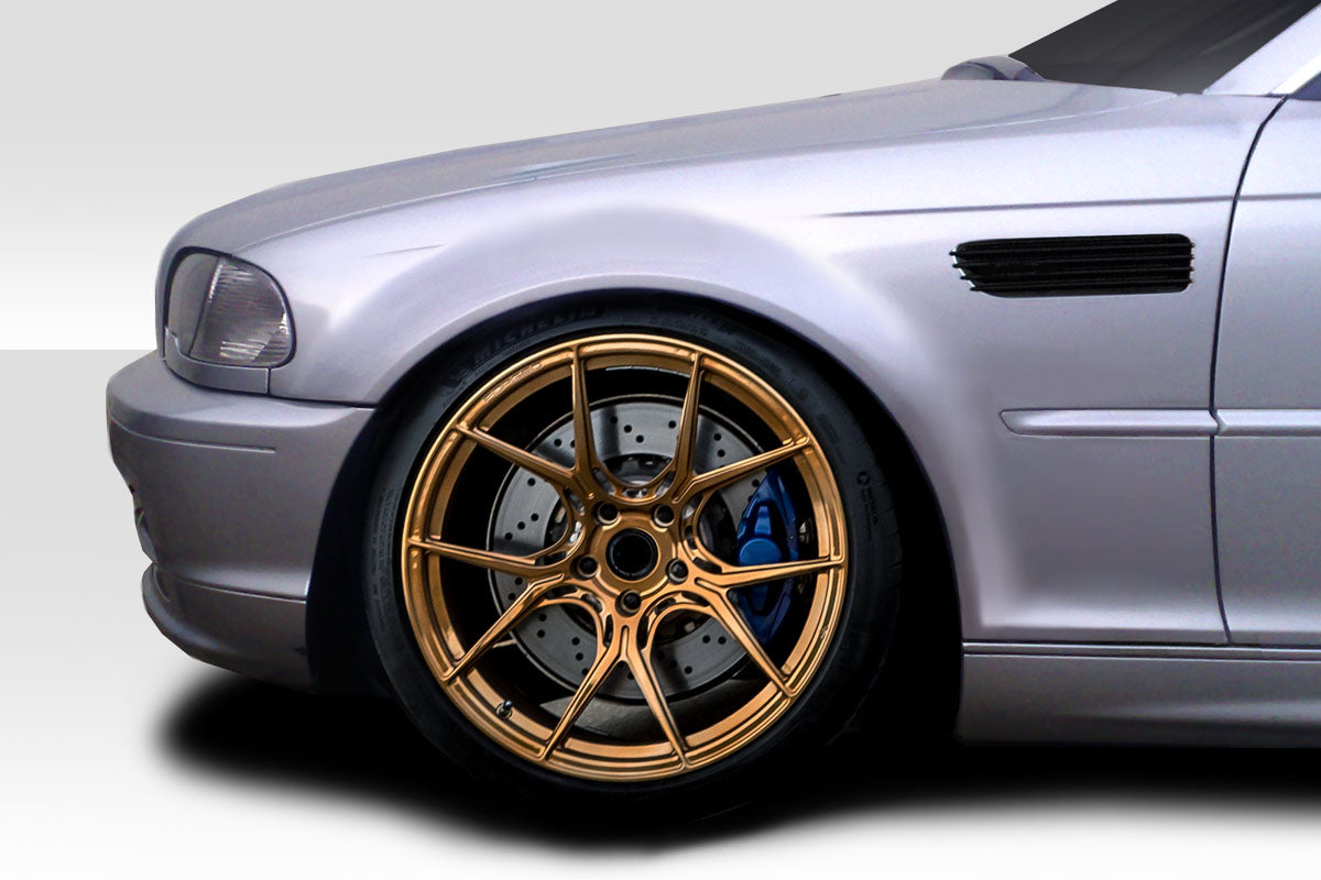 Extreme Dimensions Duraflex M3 Look Front Fenders Compatible With 2000-2003 BMW 3 Series - 2 Piece - 116009